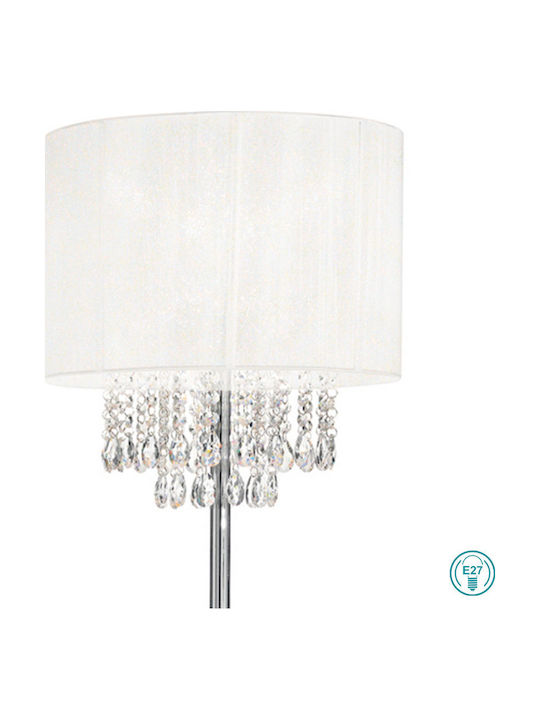 Ideal Lux Opera PT1 Κλασικό Φωτιστικό Δαπέδου Υ163xΜ38.5εκ. με Ντουί για Λαμπτήρα E27 σε Λευκό Χρώμα 068275 - second view